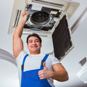 HVAC person