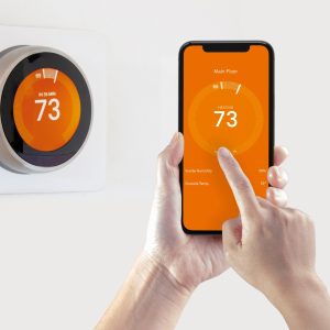 smart thermostat and app