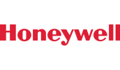 Honeywell red logo on a white background.